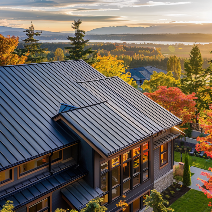 Metal Roof Recently Completed